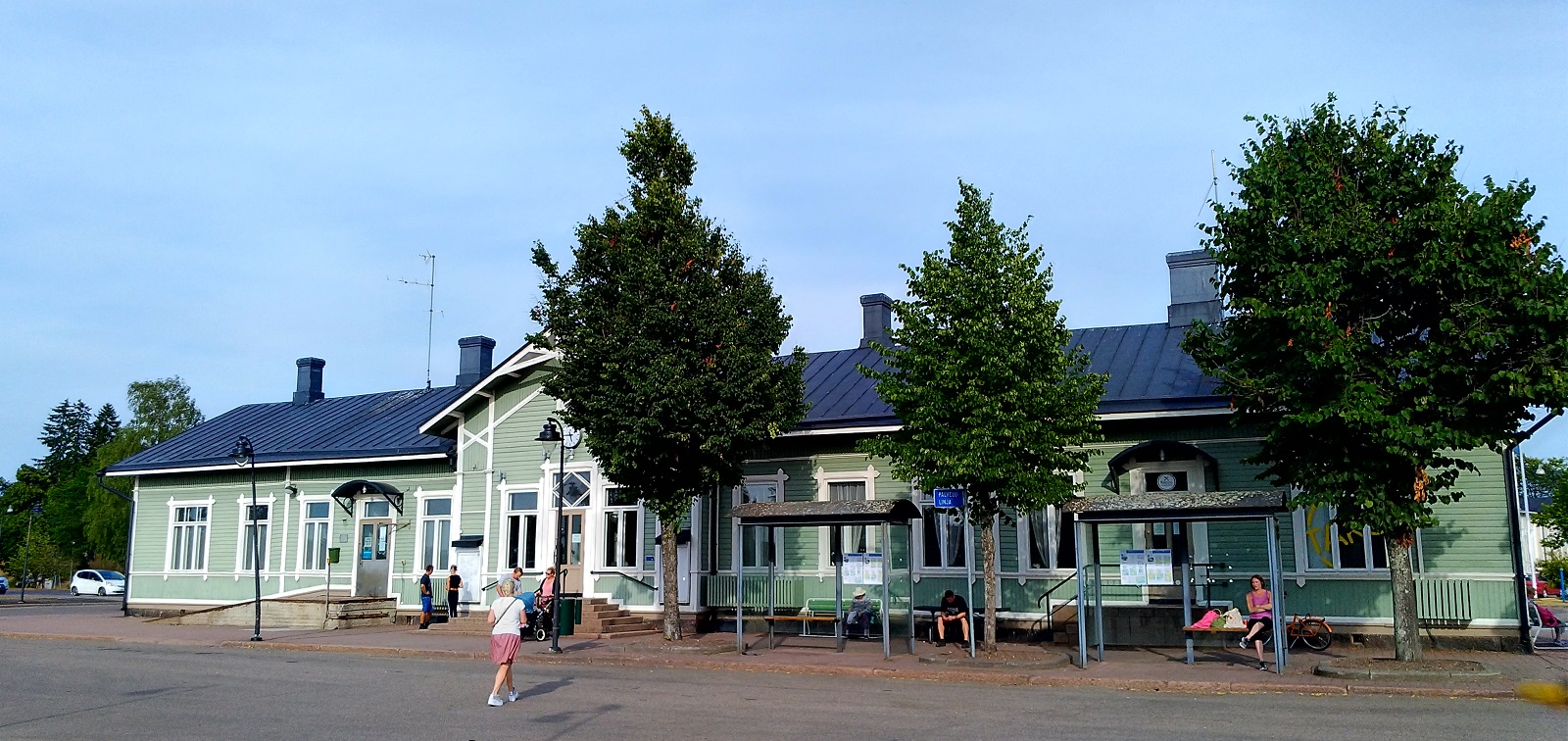 Finland. Город Hamina остановка Ecolines Изображение с сайта www.HeiHei.website