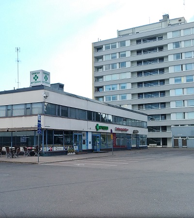 Остановка LuxExpress в городе Котка Финляндия фото с сайта www.HeiHei.website