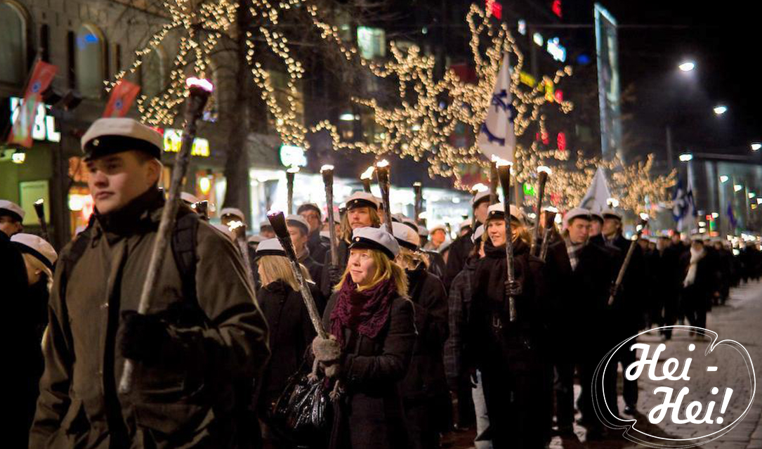 December 6th. Independence Day Finland image from the site www.heihei.website