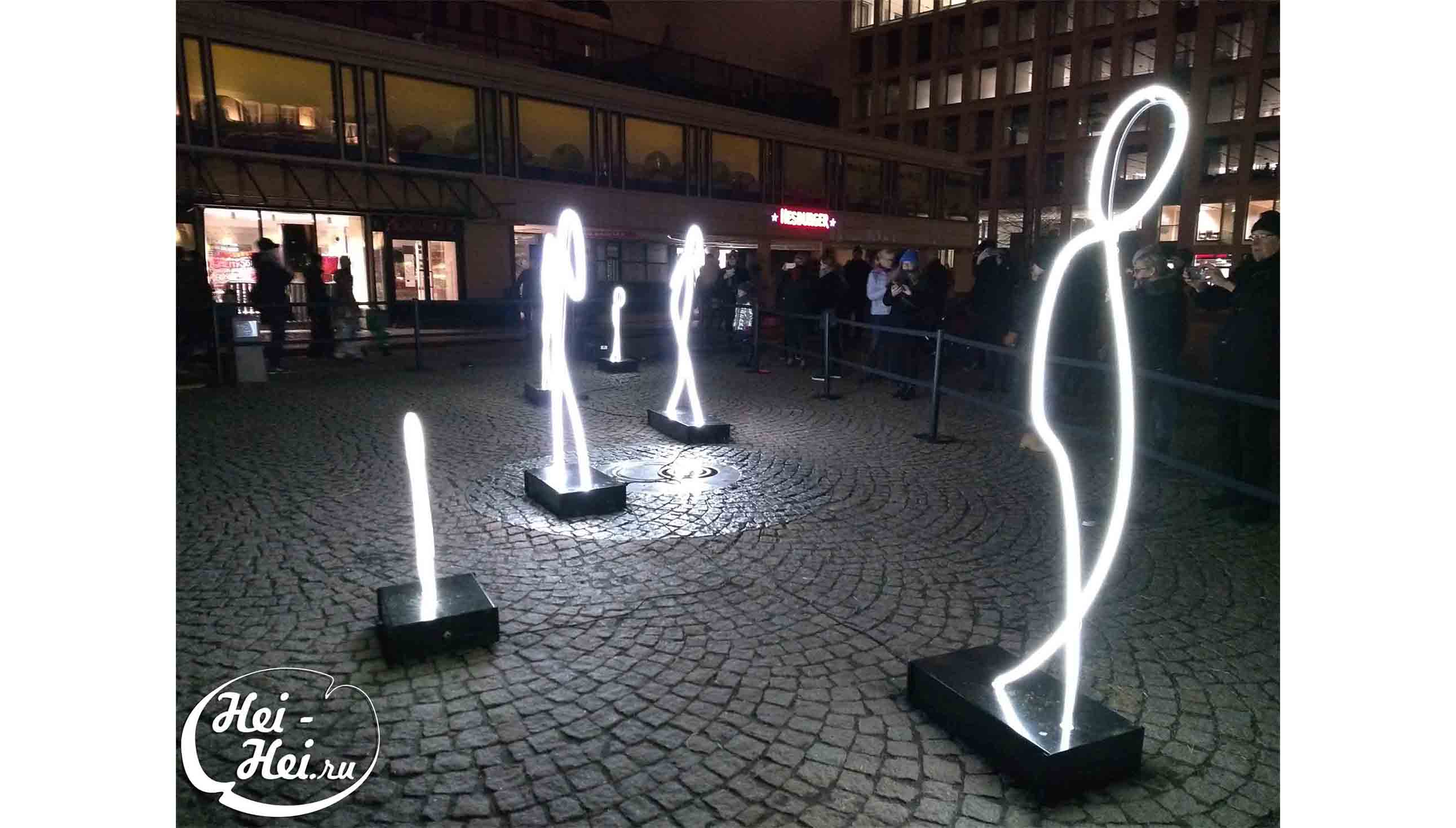 Фестиваль света LUX Helsinki 2018 фотографии с сайта www.HeiHei.website