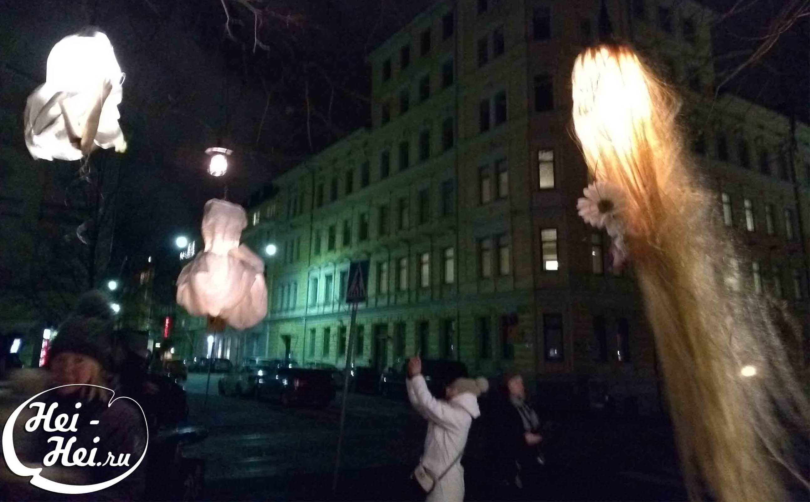 Фестиваль света LUX Helsinki 2018 фотографии с сайта www.HeiHei.website