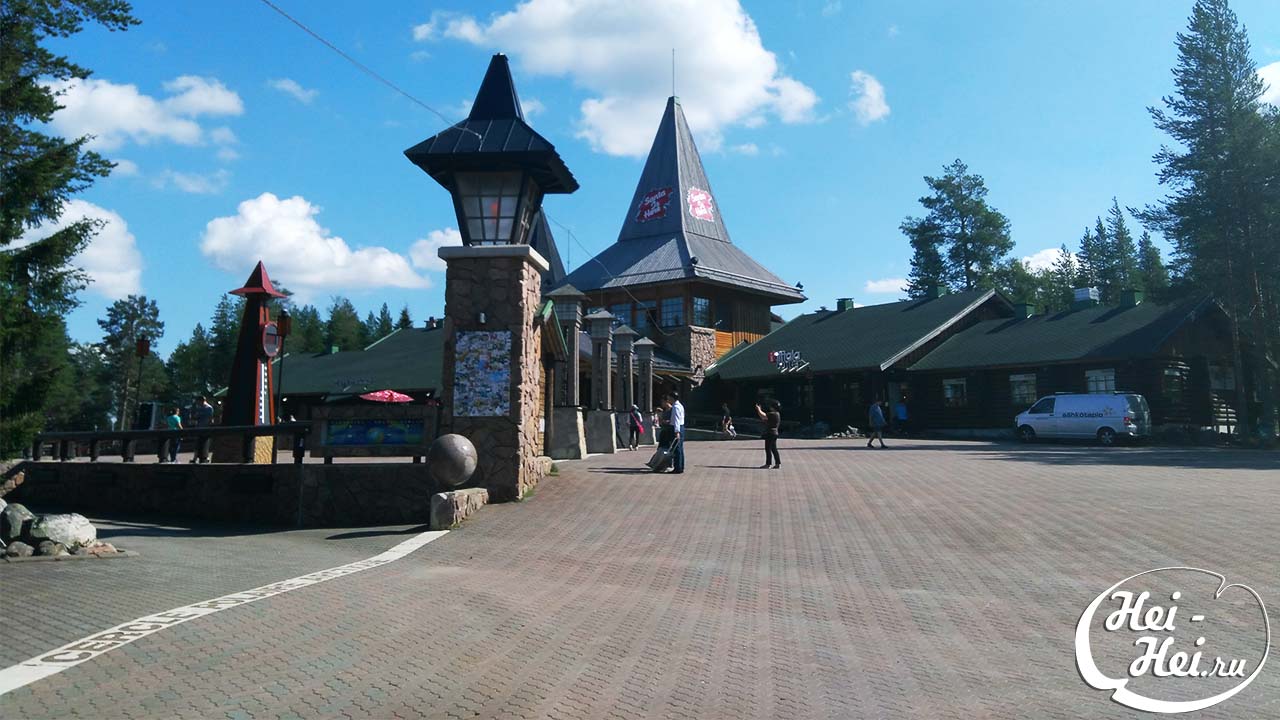 Рованиеми, деревня Санта-Клауса изображение с сайта www.heihei.website