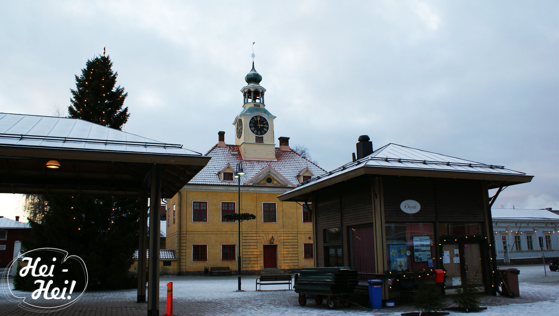 New Year in Finland. Mode of operation of stores. image from the site www.heihei.website